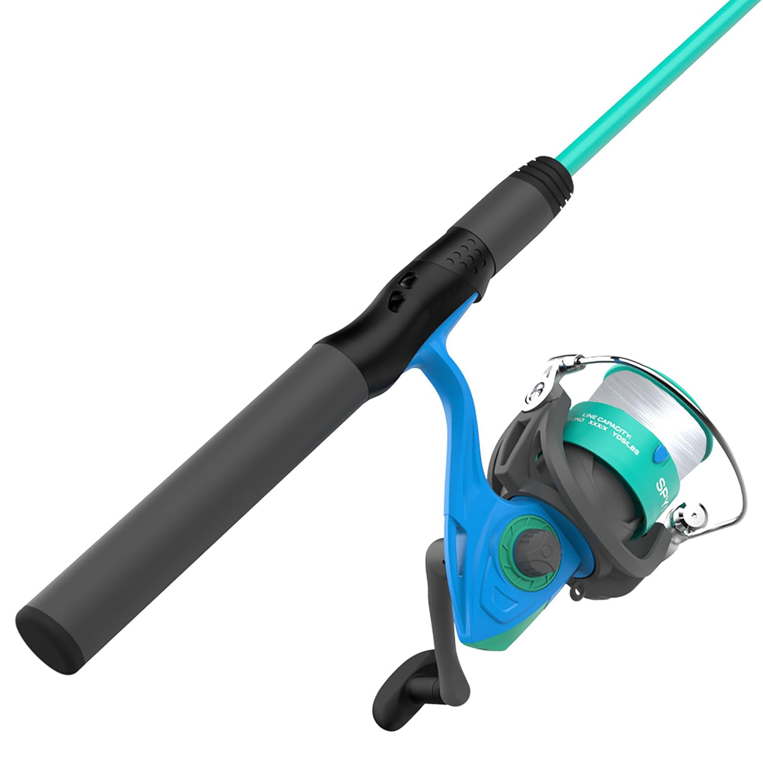 Zebco Spyn40 Salt Fisher Spinning Combo with Strike King Saltwater