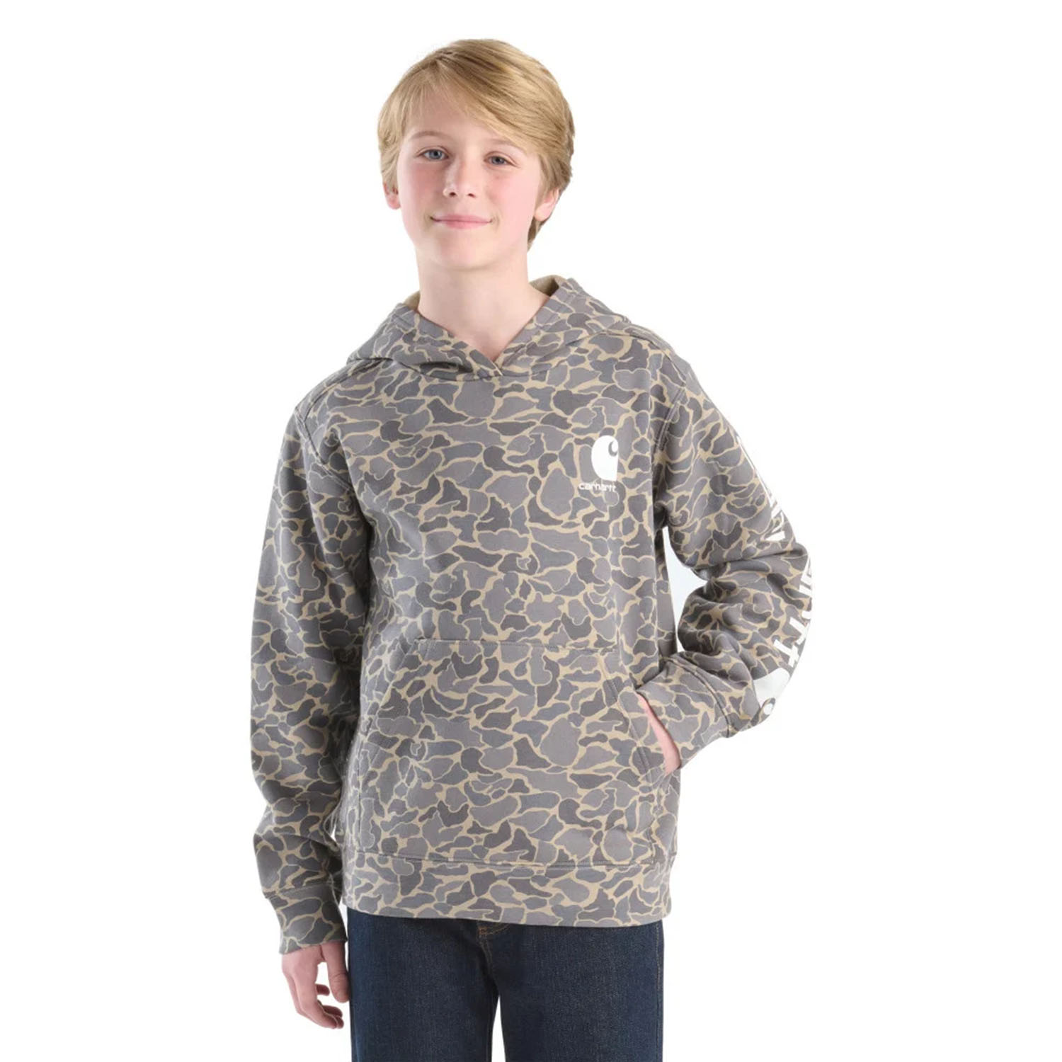Carhartt Child Long Sleeve Camo Graphic Sweatshirt | Rogers