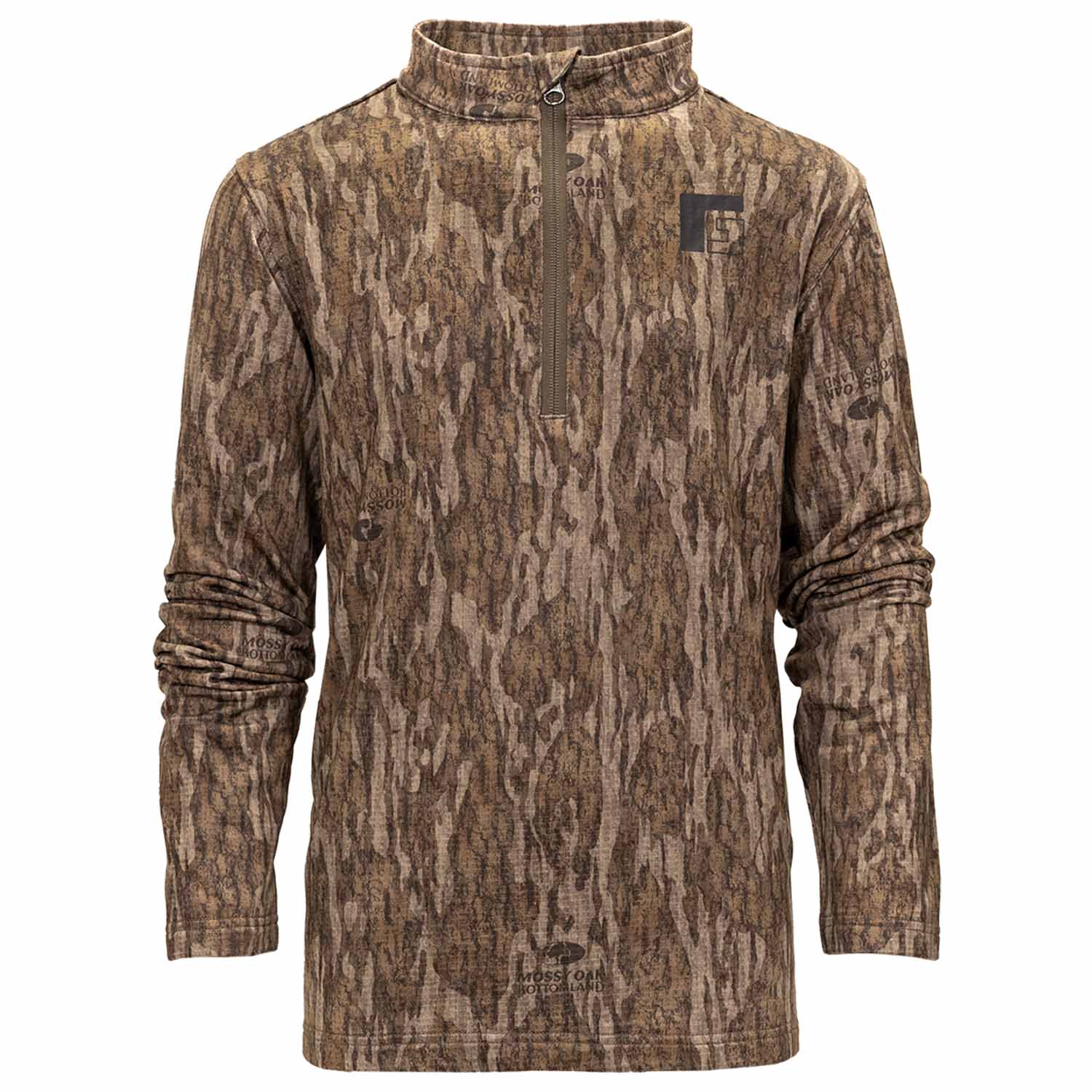 Rogers Kids 1/4 Zip Mock Neck Base Layer Top | Rogers Sporting Goods