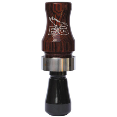 Double Cross Diamondwood Double Reed Duck Call