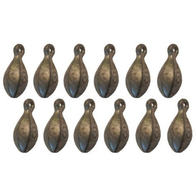  4oz Bank Sinker Bullet Weights - 12 Pack : Sports & Outdoors