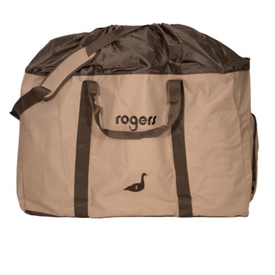 Rogers Elite 6 Slot Full Body Goose Decoy Bag-Brown | Rogers Sporting Goods