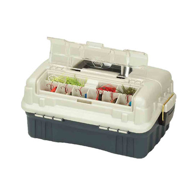 Haobuy Waterproof Tackle Box, 3700 Tackle Tray, Snackle Box Container With Dividers, Lure Organizer Box Fishing Storage Box White S 27x17x5.3cm