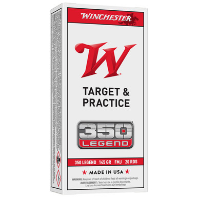 Winchester 350 Legend 145 Grain FMJ | Rogers Sporting Goods