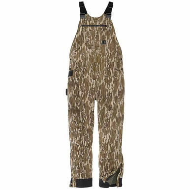 Carhartt Mens Super Dux Relaxed Fit Insulated Camo Bib Overall