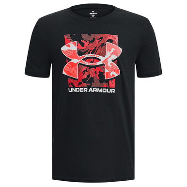 Under Armour Boy's Box Logo Camo Short Sleeve Shirt | Rogers