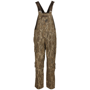 HOT SHOT Men's Camo Softshell Hunting Bib Overalls - Water Resistant, Windproof, Fleece Lined 4-Way Stretch