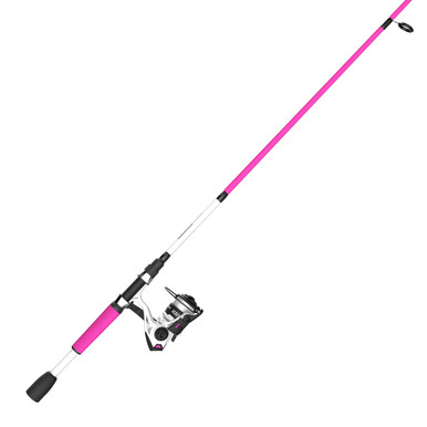 Zebco Roam Pink 30SZ 662M Spinning Rod and Reel Combo 10#C