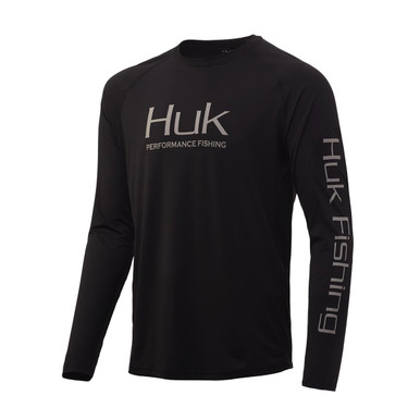 Chemise de pêche ventilée à manches longues en maille pour homme avec aérations latérales UPF 50 et impression par sublimation, Gris, Petit