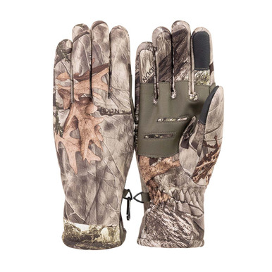 Heat Boost Windproof Softshell Hunting Gloves (NTA-E-1424-HDN-L)