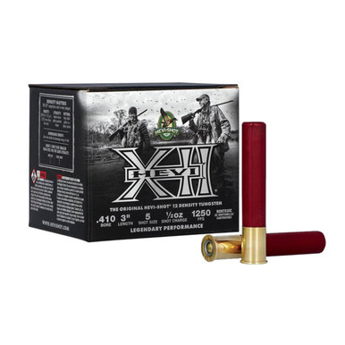 Hevi-Shot .410 Bore 1/2 oz. 1250 FPS 5 Shot HEVI XII Density