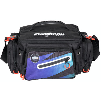 best trout fishing tackle bag Large HCM]SÉT CẦN Black Wave zip pockets Color:Deep Green w/ Zebra Handle size-8/9-weight