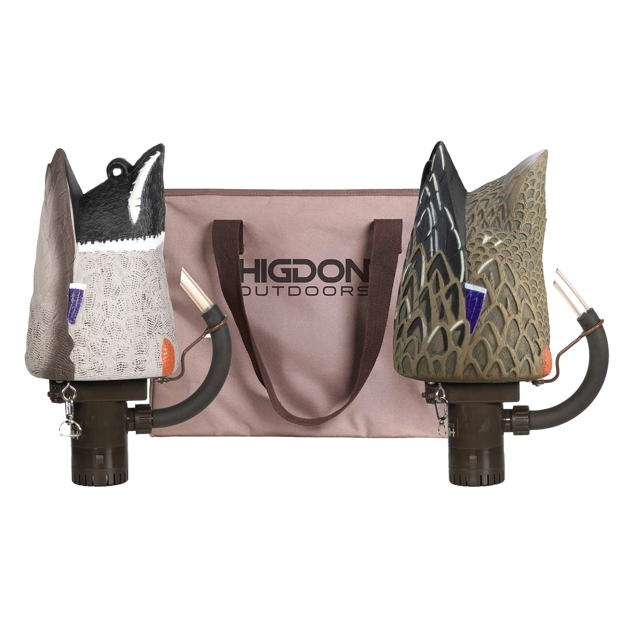 Higdon Outdoors Pulsator PRO Drake and Hen Combo with 2-Slot Decoy