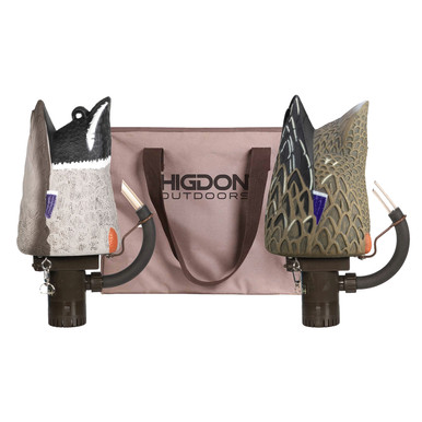 Higdon Pulsator PRO Drake and Hen Combo with 2-Slot Decoy Bag