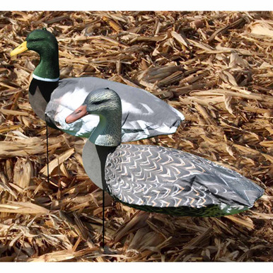 Sentry Mallard Duck Windsocks, 12 Pack (SIL-1449)