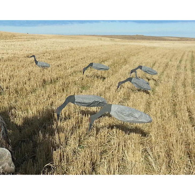 Sandhill Crane Windsock Decoys, 12 Pack (SIL-1104)