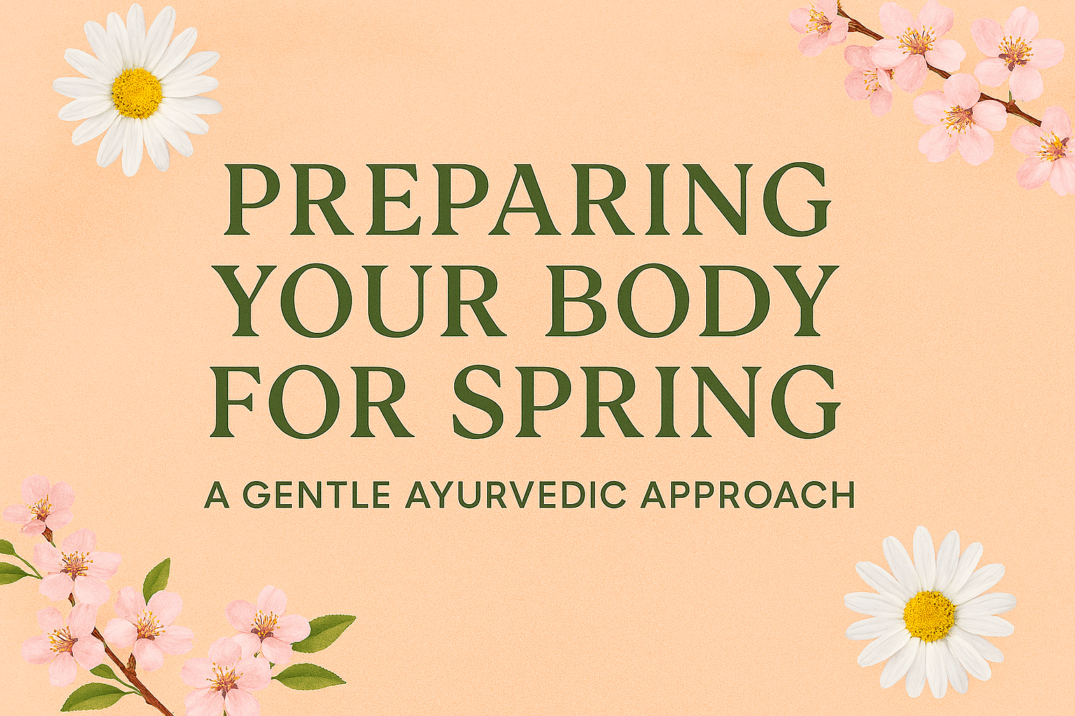 Preparing For Spring - Sarvaa Organics
