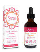 Sarvaa Organics Daily Immune Support tincture bottle and box.