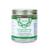 Sarvaa Vibrant Biome 28 Billion CFU Sporebiotic Probiotics. Shelf stable. Non GMO. Gluten Free. No refrigeration necessary. 

B. coagulans, B. subtilis, B. clausii; Lactobacillus rhamnosus, L. casei, L. plantarum, L. bulgaricus, L. acidophilus; Bifidobacerium breve,  B. bifidum; & Saccharomyces boulardii. Probiotic and Sporebiotic strains.