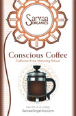 Conscious Coffee is a caffeine-free, organic, vegan, gluten-free, low-glycemic, non-GMO coffee replacement. This delicious, nutritive beverage offers clean energy to expand your vitality. Support your body with vitamin and mineral-rich roots, medicinal mushrooms, adaptogens and polyphenols. Elevate your morning coffee ritual with Conscious Coffee.