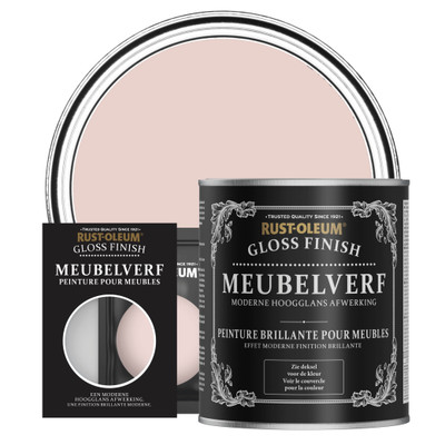 Meubelverf, Hoogglans - Roze Champagne