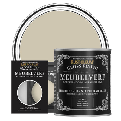 Meubelverf, Hoogglans - Zilversalie