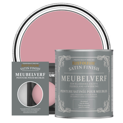 Meubelverf, Zijdeglans - Oudroze