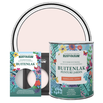 Buitenlak Zijdeglans  - Porselein Roze