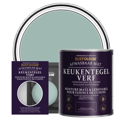 Keukentegelverf, Mat  - Kustblauw