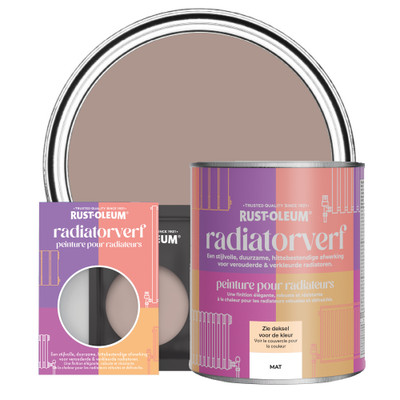 Radiatorverf, Mat  - Rozelinde