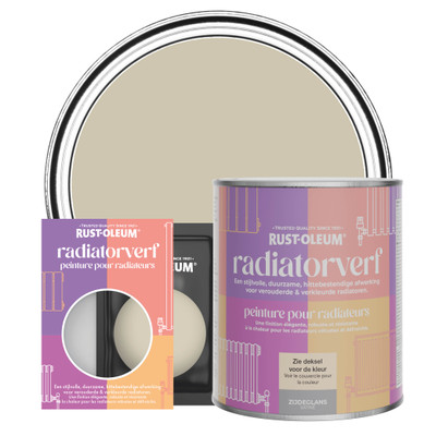 Radiatorverf, Zijdeglans  - Zilversalie