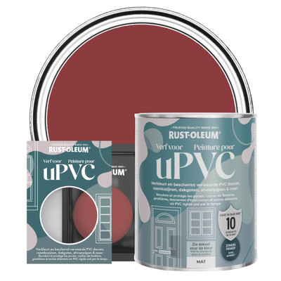 Verf voor PVC, Mat  - Bordeaux