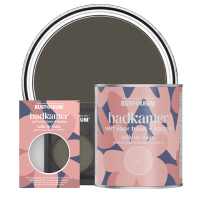 Badkamer verf voor hout en kasten, Mat  - Rotsvast