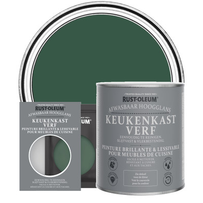 Keukenkast verf, Hoogglans  - Dennenbos
