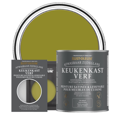 Keukenkast verf, Zijdeglans  - Olijf