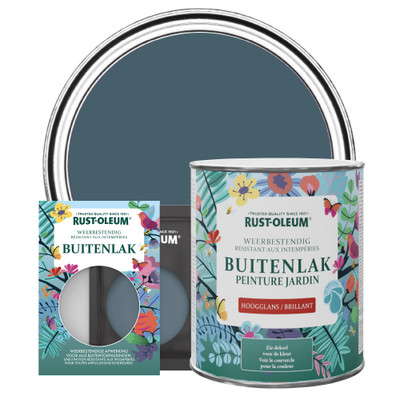 Buitenlak, Hoogglans - Blauwdruk