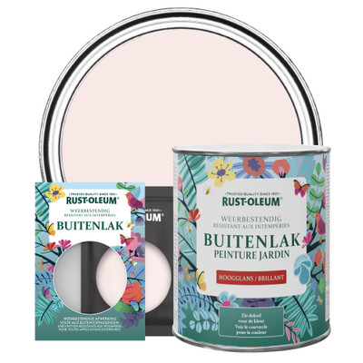 Buitenlak, Hoogglans - Porselein Roze