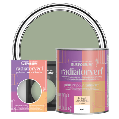 Radiatorverf, Mat  - Kakigroen