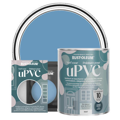 Verf voor PVC, Mat  - Korenbloemblauw