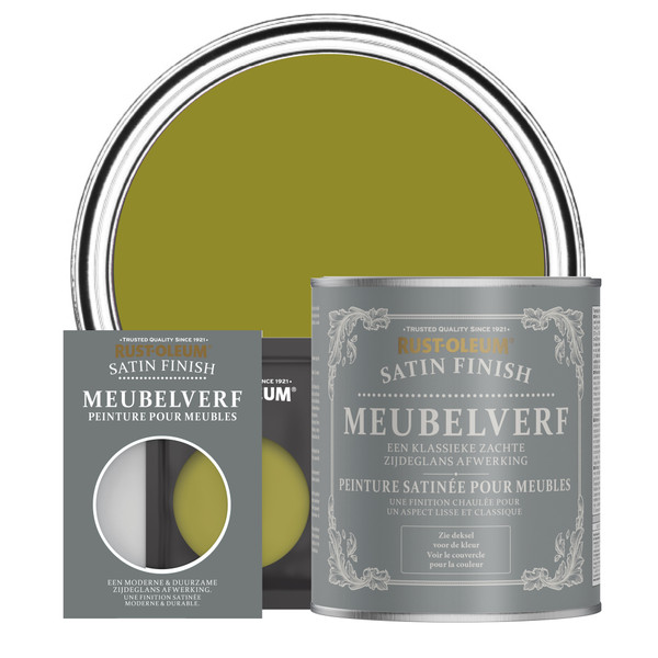 Meubelverf, Zijdeglans  - Olijf
