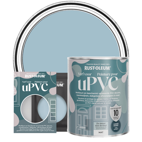 Verf voor PVC, Mat  - Schemerblauw