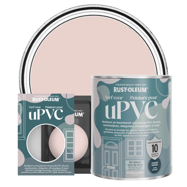 Verf voor PVC, Zijdeglans  - Roze Champagne