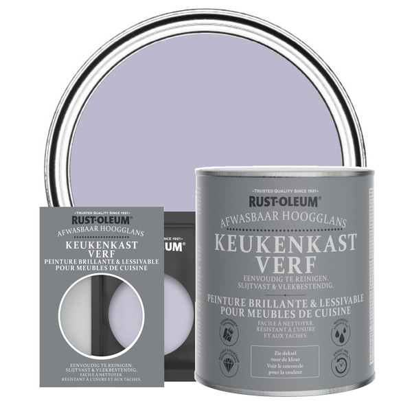 Keukenkast verf, Hoogglans  - Blauwe regen