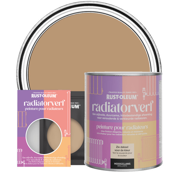 Radiatorverf, Hoogglans  - Argile