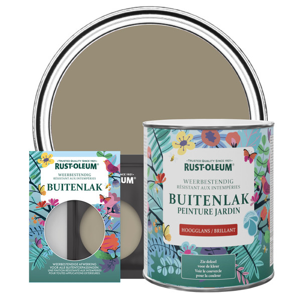 Buitenlak, Hoogglans - Koffie