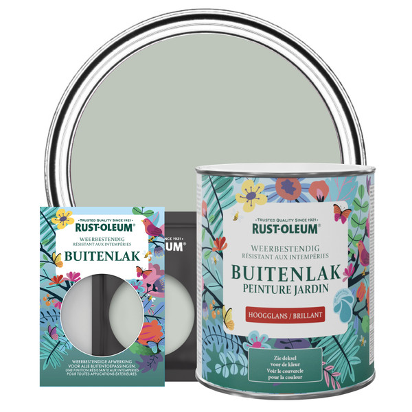 Buitenlak, Hoogglans - Krijtgroen