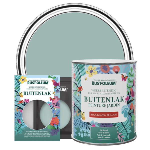 Buitenlak, Hoogglans - Kustblauw