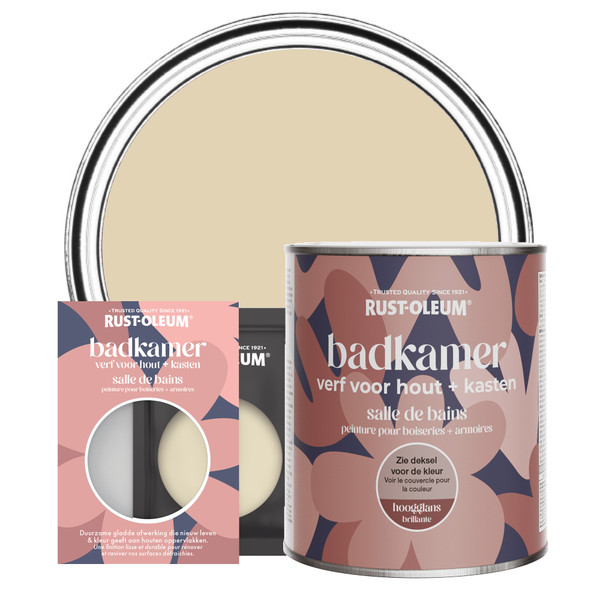 Badkamer verf voor hout en kasten, Hoogglans  - Sandhaven