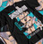 Dan Da Dan Split Panel Faces Tee