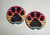 Berry Paw Car Coasters